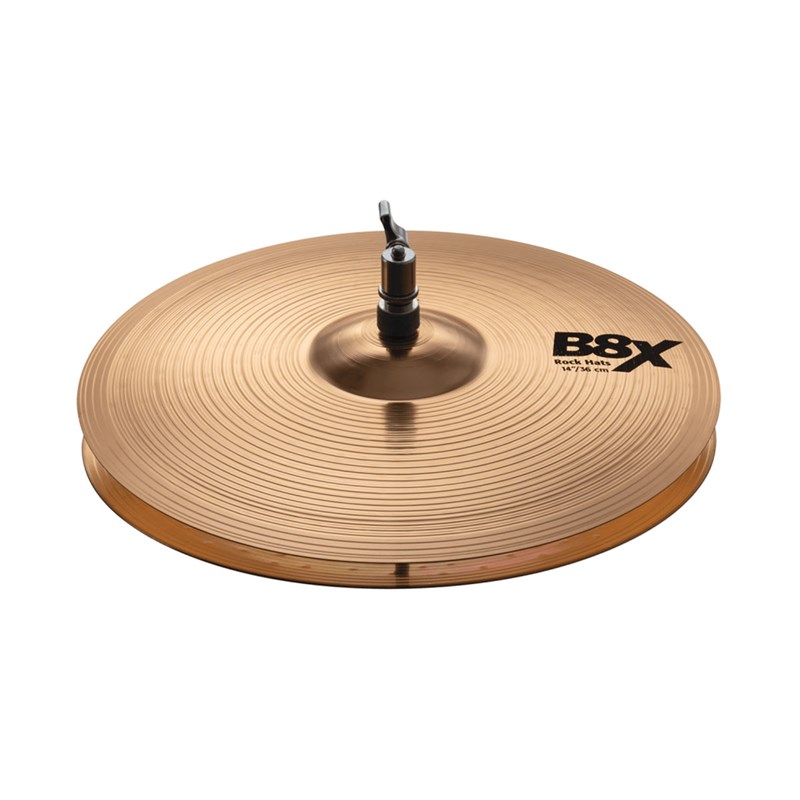Sabian 41403X 14-Inch B8X Rock Hi-Hat Cymbals